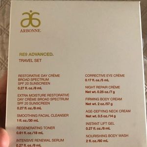 Arbonne skin care